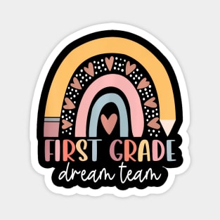 First Grade Dream Team Teacher Kids Back To School Magnet