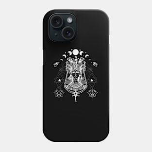 Sacred Geometry Egyptian Goddess hor Kemetic Phone Case