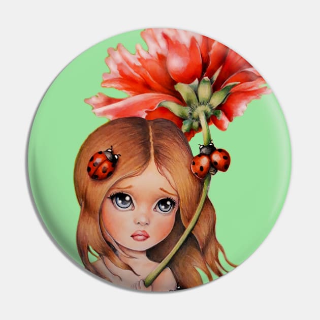 LadyBug Pin by Ella242