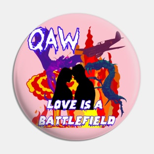 QAW: Love is a Battlefield PPV Pin