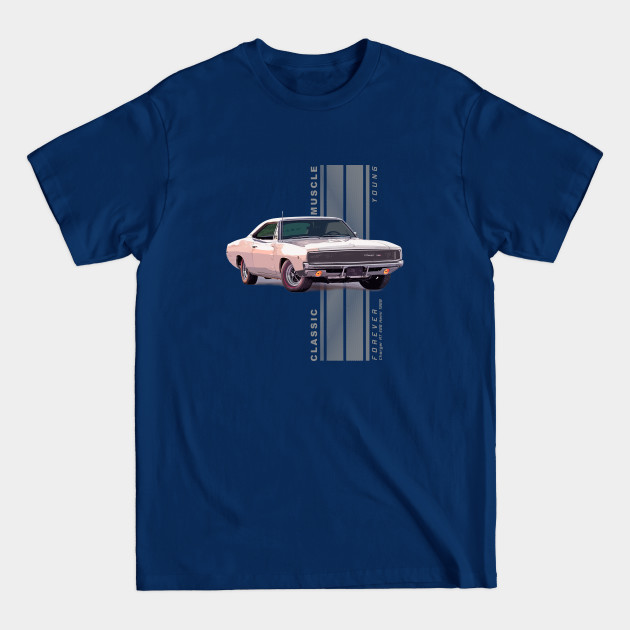 Discover Charger RT 426 Hemi Classic American Muscle Cars Vintage - American Muscle Car - T-Shirt