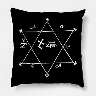 Lamen Hexagram Pillow