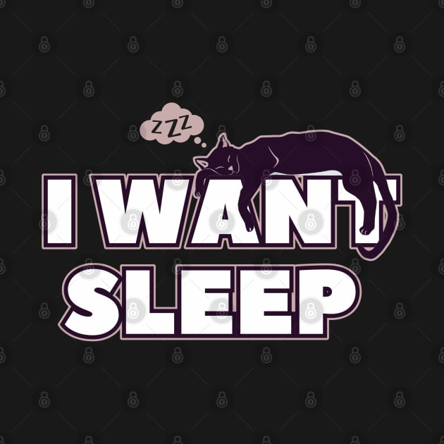 I WANT SLEEP by Zimny Drań