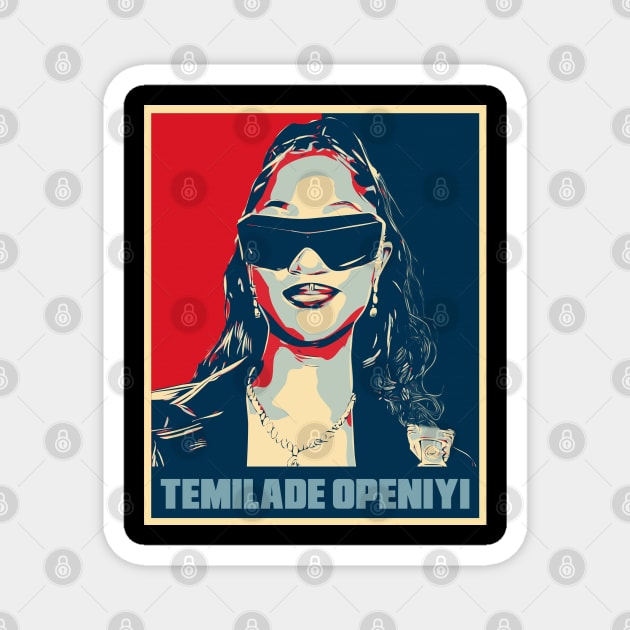 Temilade Openiyi Hope Poster Art Magnet by Odd Even