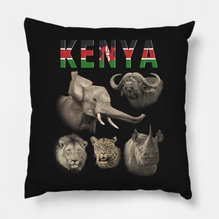 Big Five Kenya Safari Pillow