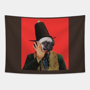 Pugmask Replica Tapestry