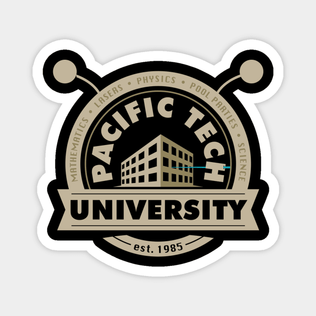 Pacific Tech University Magnet by iceknyght