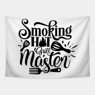 Smoking HOT Grill Master Tapestry