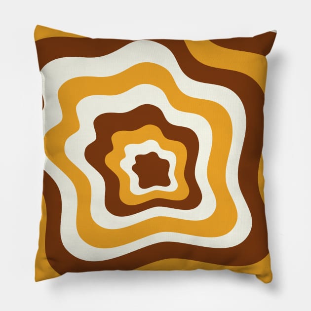 abstract pattern Pillow by Nata De'Art