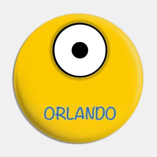 MINI YELLOW ORLANDO Pin