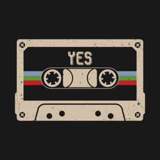 Personalized Yes Name Birthday Vintage Cassette Tape T-Shirt