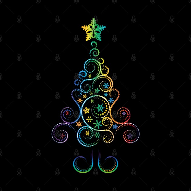 Decorative Christmas Tree by AnnArtshock