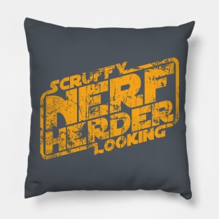 Scruffy Looking N*rf Herder Pillow