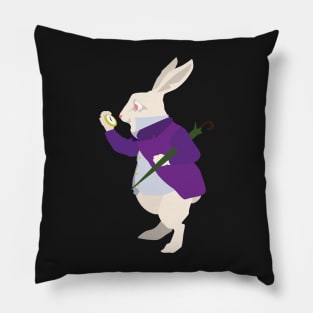 White Rabbit Pillow