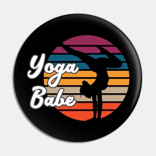 Yoga Babe Pin