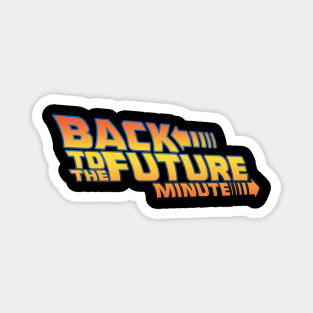 BTTF Minute Logo Magnet