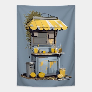 Italian lemonade stand Tapestry