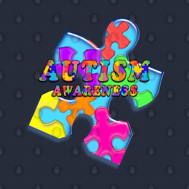 Autism Awareness Puzzle Man by Ratherkool