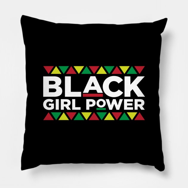 Black Girl Power, Black Queen, Black Woman, Black Women, African American, Black Lives Matter, Black Pride Pillow by UrbanLifeApparel