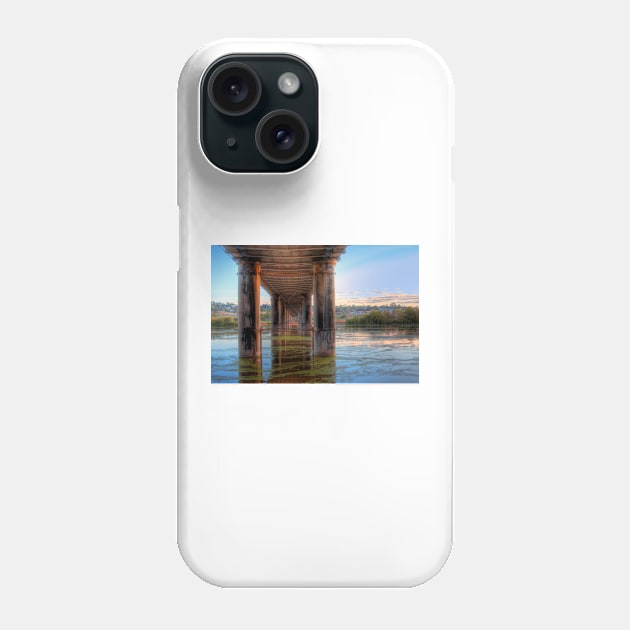 Lost Temples - The River, Murray Bridge, South Australia Phone Case by Mark Richards