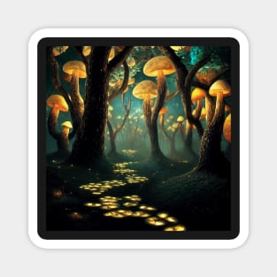 Shroom forest Magnet