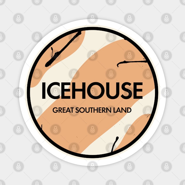 Icehouse Great Southern Land Magnet by Timeless Chaos