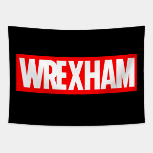 Wrexham super heroes Tapestry