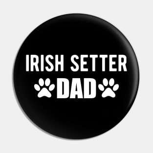 Irish Setter Dad Pin