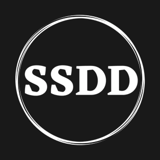 SSDD BLACK T-Shirt