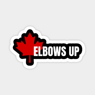 Elbows-Up Magnet