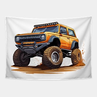 New Broncho Off-road Orange 2 Tapestry