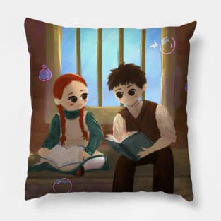 Anne and Gilbert by xoalsohanifa Pillow