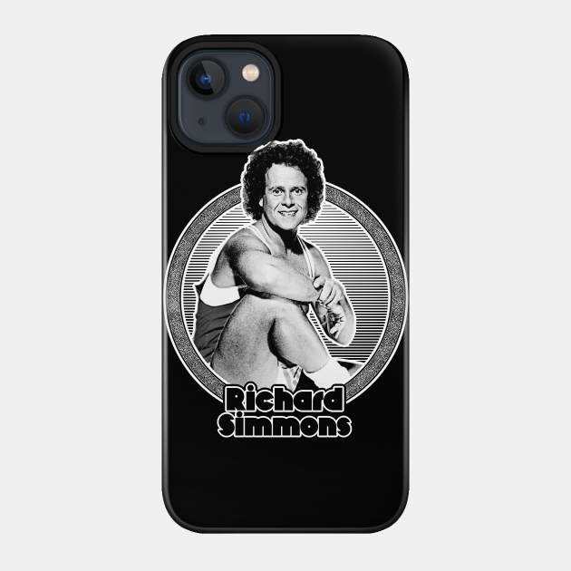 Richard Simmons // Retro Style Fan Artwork - Richard Simmons - Phone Case