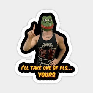 Pepe Frog Yours Magnet