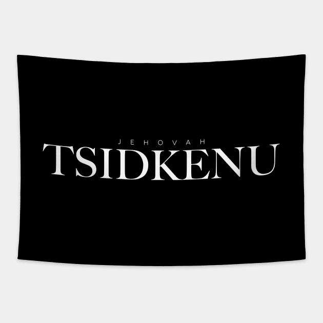 Jehovah Tsidkenu Tapestry by Church Store