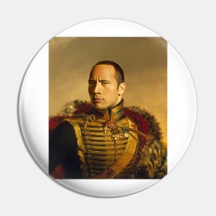 Dwayne Johnson - replaceface Pin