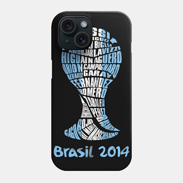 Argentinian Soccer Phone Case by designer_mahmud