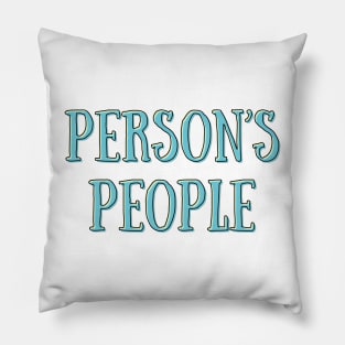 Altered People's person Pillow