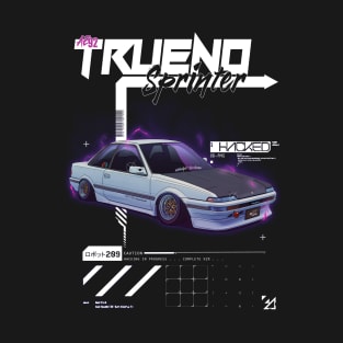 AE92 Trueno Sprinter T-Shirt Mug Coffee Mug Apparel Hoodie Sticker Gift T-Shirt