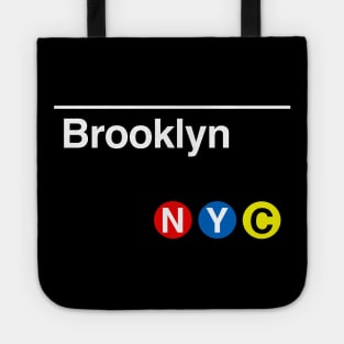 Brooklyn Subway Sign Tote