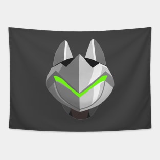 Overwatch Cats Genji Tapestry