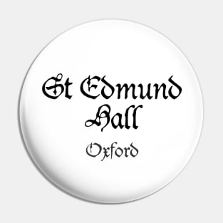 Oxford St Edmund Hall College Medieval University Pin