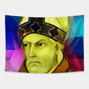 St. Augustine Colourful Portrait | St. Augustine Artwork 8 Tapestry