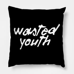 Youth Font White Pillow