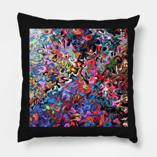 Candy Land - Original Abstract Design Pillow