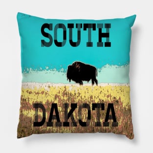 Tatanka in Black Pillow