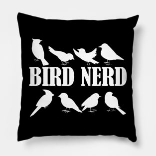 Bird Nerd Pillow