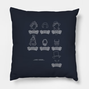 Bill & Ted Historical Figures Pillow