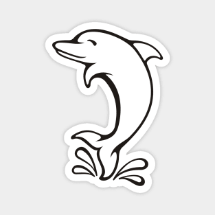 Dolphin Icon Magnet