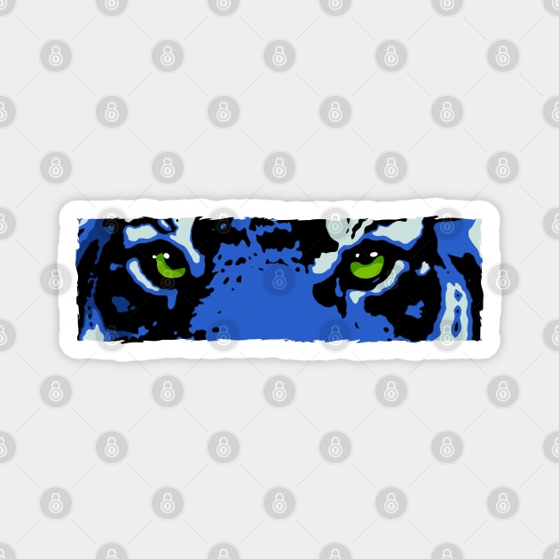 Tiger Eyes Magnet by Laughin' Bones